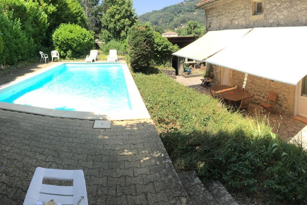 Lalevade-dʼArdèche Grande Maison Familiale En Pierres Sud Ardeche מראה חיצוני תמונה